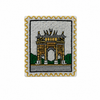 SPILLA  FRANCOBOLLO ARCO DELLA PACE