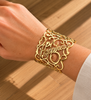 BRACCIALE RIGIDO DAMASCATO HAPPINESS
