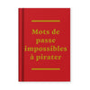 QUADERNINO MOT DE PASSE  IMPOSSIBLE À PIRATER