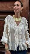 CAMICIA  VOLANT 2 colori