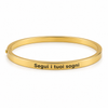 bracciale  rigido SEGUI I TUOI SOGNI