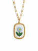 COLLANA CORTA RICAMO