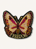 SPILLA RICAMATA FARFALLA FREEDOM