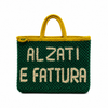 SHOPPER IN JUTA ALZATI E FATTURA