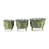 CACHE POT FOGLIE PIEDI BASSO