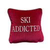 Cuscino "SKI ADDICTED"