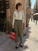 Pantalone  ORANGORILLA MARTA NEW MILITARE