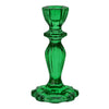 PORTACANDELE VETRO VERDE
