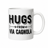 TAZZA MUG  HUGS FROM VIA CAGNOLA