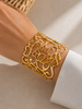 BRACCIALE RIGIDO DAMASCATO GOOD LUCK