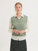 GILET MELANGE VERDE