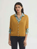 CARDIGAN NICE THINGS senape