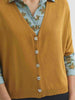 CARDIGAN NICE THINGS senape