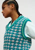 GILET DR BLOOM TURCHESE