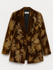 BLAZER VELLUTO RICAMATO