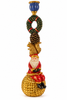 PORTACANDELA RESINA BABBO NATALE