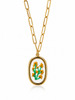 COLLANA CORTA RICAMO