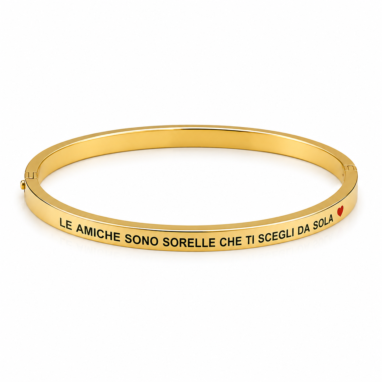 bracciale  rigido LE AMICHE SONO LE SORELLE CHE TI SCEGLI DA SOLA