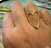 ANELLO CUORE FILO