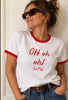 T-SHIRT UNISEX oh oh oh (ca**o)