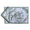 TOVAGLIETTA AMERICANA  TOILE DE JOUY VERDE