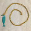 COLLANA LUNGA PESCE ACQUA