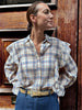 CAMICIA TARTAN VOLANT