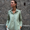 CAMICIA NICE THINGS RIGHE VERDI