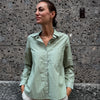 CAMICIA NICE THINGS RIGHE VERDI