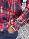 CAMICIA TARTAN ROSSA