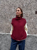 GILET COLLO ALTO BORDEAUX