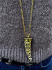 COLLANA CORNO LEGNO