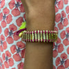 BRACCIALE  HOUSE OF THUINA MAGENTA