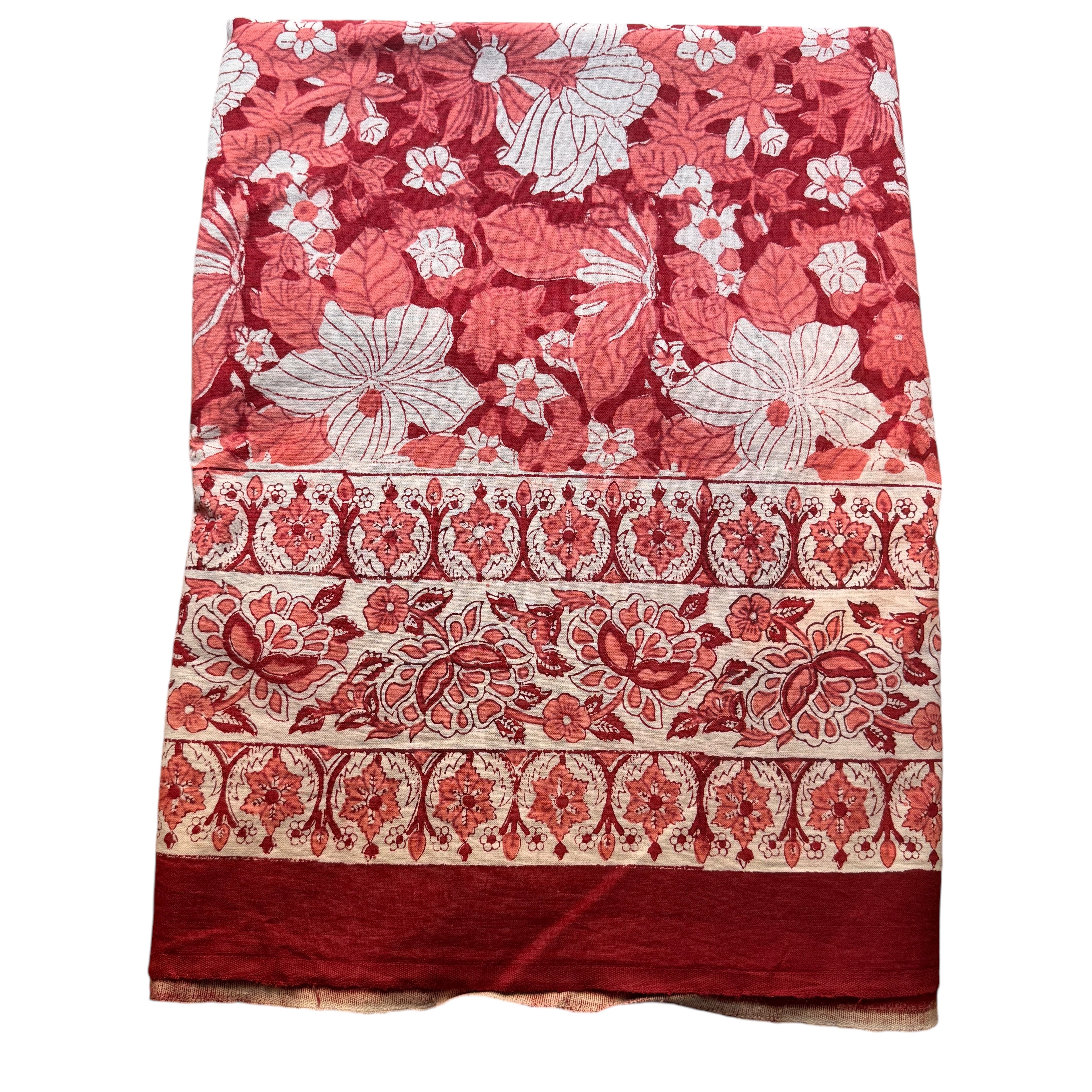 tovaglia COTONE BLOCKPRINT ROSE