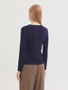 MAGLIA NICE THINGS GIROCOLLO BLU  OLANDESINI