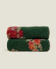 COPERTA MARY FLOWER VERDE