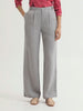 PANTALONI LINO GRIGIO CHIARO