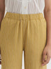 PANTALONI SEERSUCKER GIALLI