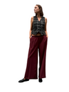 PANTALONE PALAZZO BORDEAUX - 30%