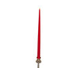 CANDELE STELO REAL FLAME ROSSO 38 cm