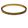 bracciale  rigido GALLINA VECCHIA BEVE CHAMPAGNE