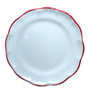 PIATTINO DIPINTO FILO ROSSO