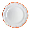 PIATTINO DIPINTO FILO ARANCIO