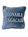 Cuscino  "LOVABLE CAGACAZZI"