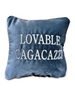 Cuscino  "LOVABLE CAGACAZZI"