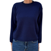 MAGLIA NICE THINGS GIROCOLLO BLU