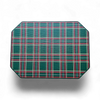 TOVAGLIETTA RIGIDA RIVESTITA IN TESSUTO TARTAN