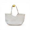 BORSA SHOPPER  IN PELLE INTRECCIATA 3 colori