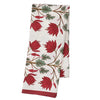 TOVAGLIA  BLOCKPRINT FLORA SCARLET