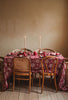 TOVAGLIA  BLOCKPRINT SCARLET